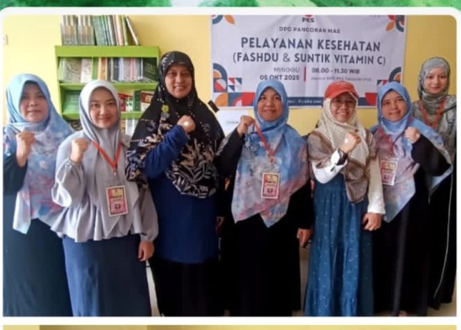 
					Bipeka dan Sie Kesos DPC PKS Pancoran Mas Adakan Pelayanan Kesehatan untuk Kader dan Simpatisan