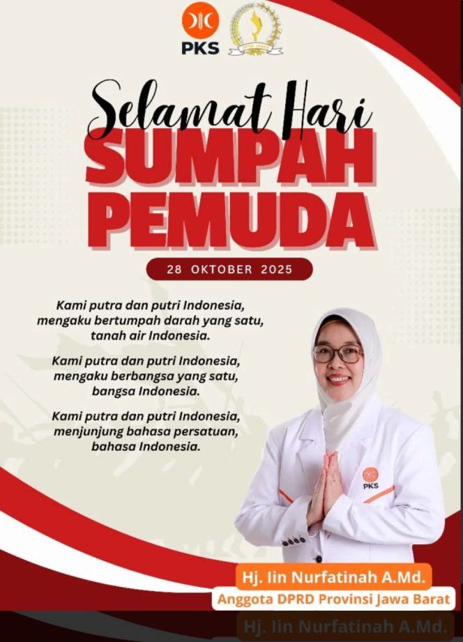 
					Semangat Pemuda Jadi Pilar Pembangunan, Hj. Iin Nur Fatinah Ajak Generasi Muda Terus Berkarya