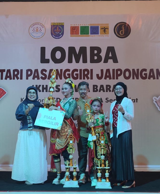 
					Kolaborasi Clarinta Elata dan Disporyata Depok: Wujud Nyata Cinta Budaya Lewat Jaipongan