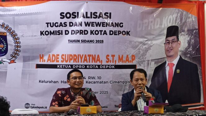 
					Ketua DPRD Depok Sosialisasi Tugas dan Wewenang Komisi D, PWI Harap Program Pembangunan Disampaikan Melalui Pers