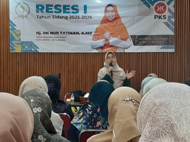 
					Gelar Reses di Depok, Iin Nur Fatinah Ajak Warga Wujudkan Keluarga Harmonis dan Peduli Lingkungan Sosial