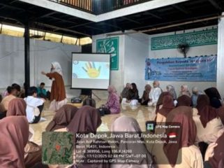 Antusias siswa dalam kegiatan penyuluhan Komunikasi Pemasaran