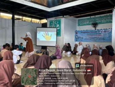 Antusias siswa dalam kegiatan penyuluhan Komunikasi Pemasaran