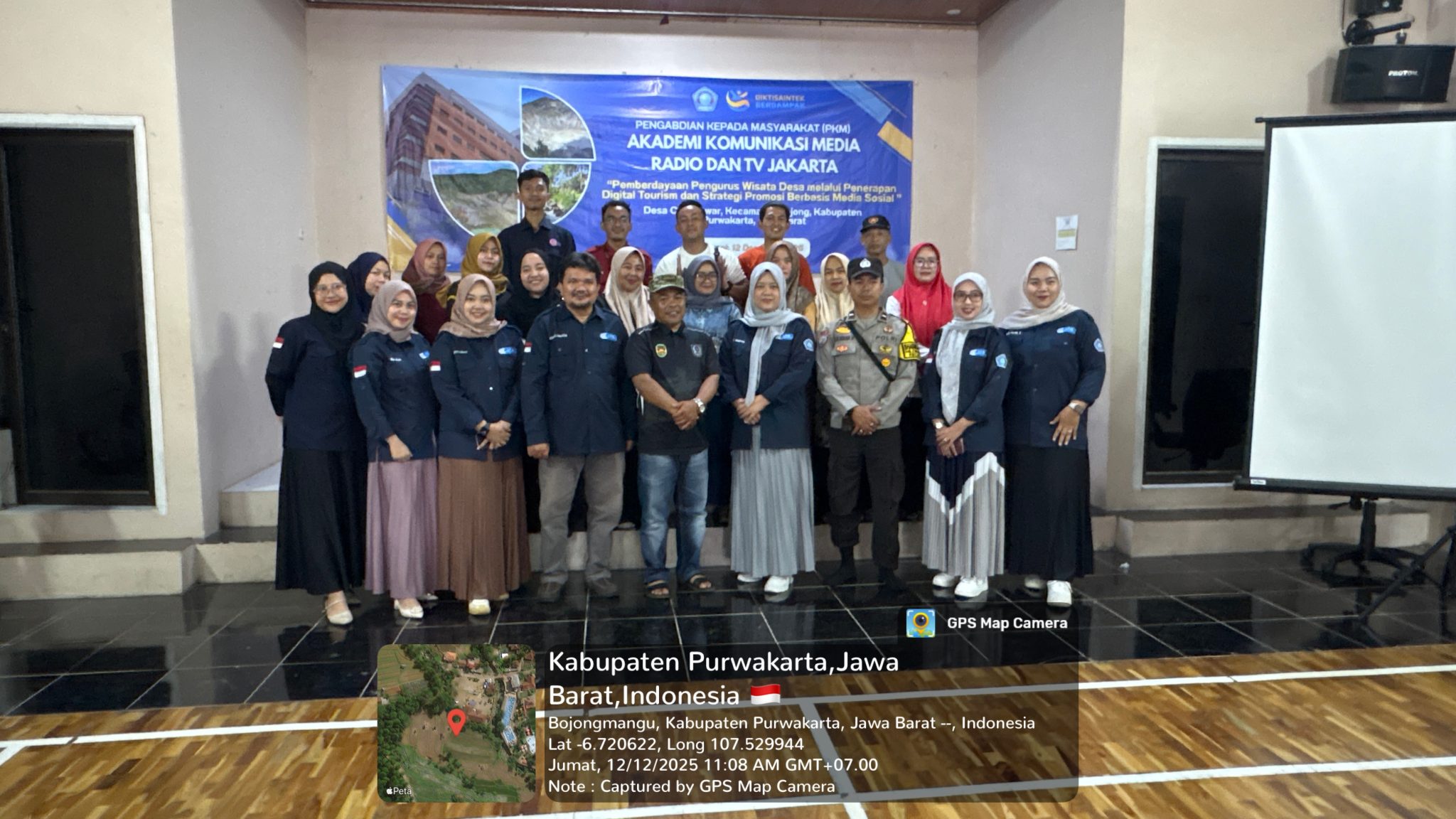 Universitas Gunadarma dan AKMRTV Jakarta Dorong Digitalisasi Desa Wisata melalui Program Abdimas di Purwakarta