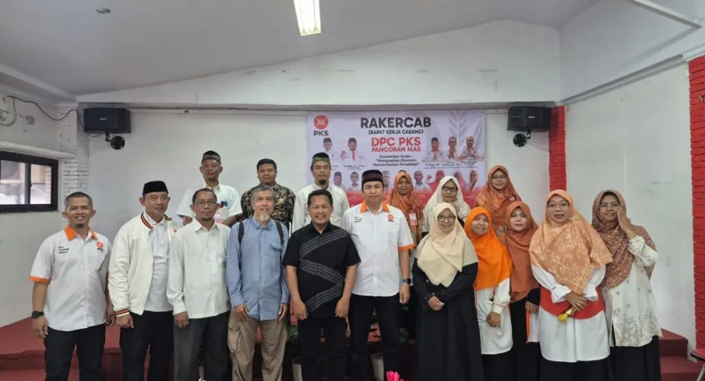 Rakercab DPC PKS Pancoran Mas: Konsolidasi Kader, Menguatkan Ekonomi, dan Mencerdaskan Peradaban
