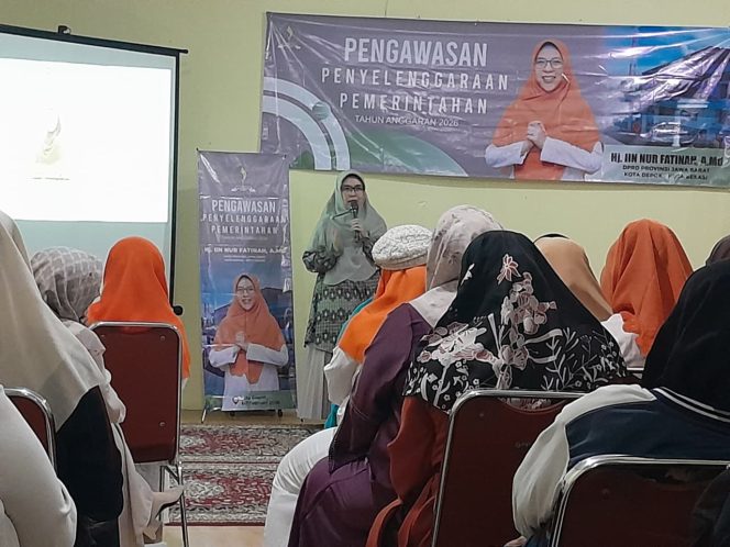 
					Serap Aspirasi Warga Limo, Hj. Iin Nur Fatinah Soroti Peningkatan Layanan BPJS dan Fasilitas Publik