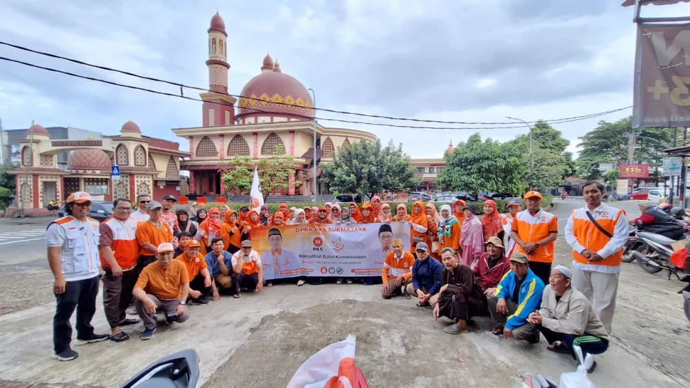 DPRa PKS Sukmajaya Kota  Depok Tarhib Ramadhan dengan Menyapa Warga