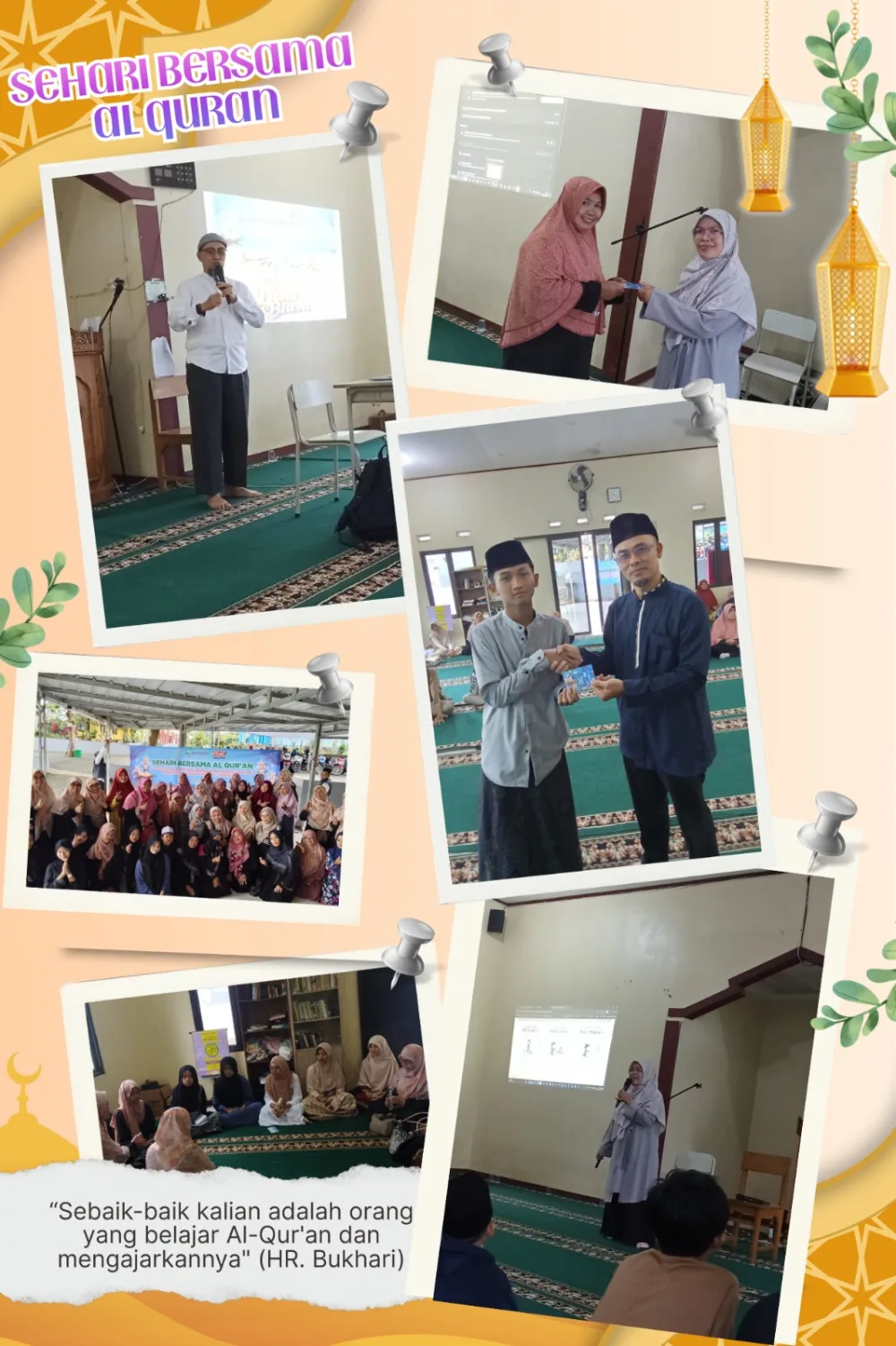 Yayasan Fortune Gelar “Sehari Bersama Al-Qur’an” di Masjid Ruhama, Pererat Interaksi dengan Al-Qur’an