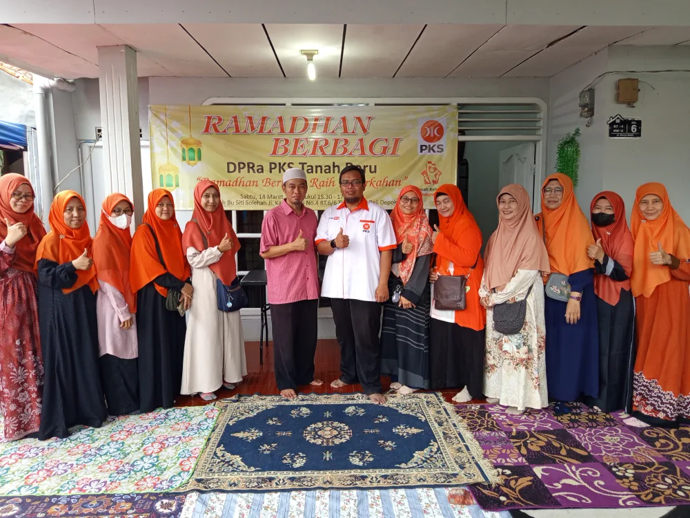 DPRa PKS Tanah Baru Gelar “Ramadhan Berbagi”, Tebar Kepedulian di RW 05 dan RW 06