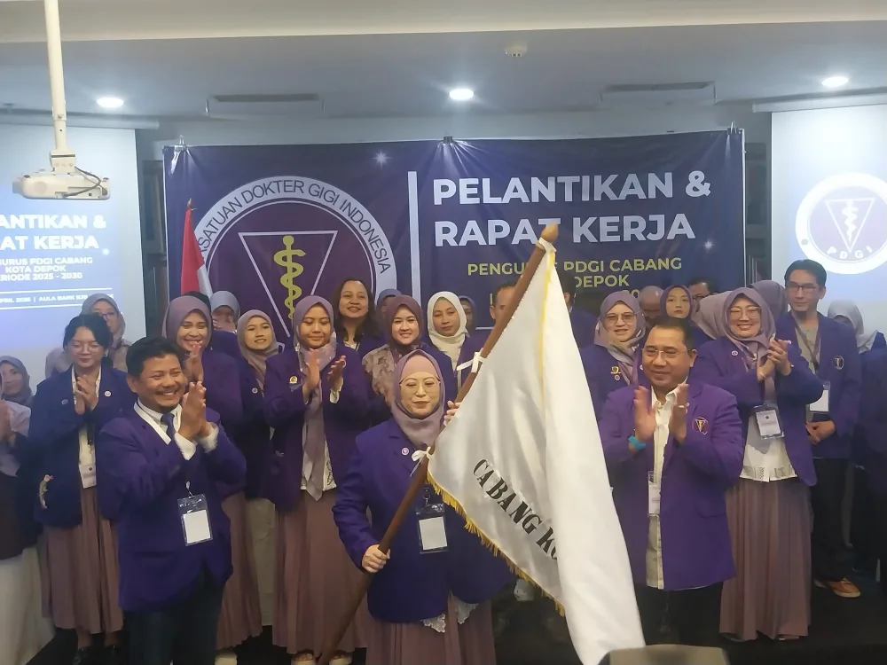 Usai Dilantik, PDGI Depok Siap Tunjukan Kerja Nyata