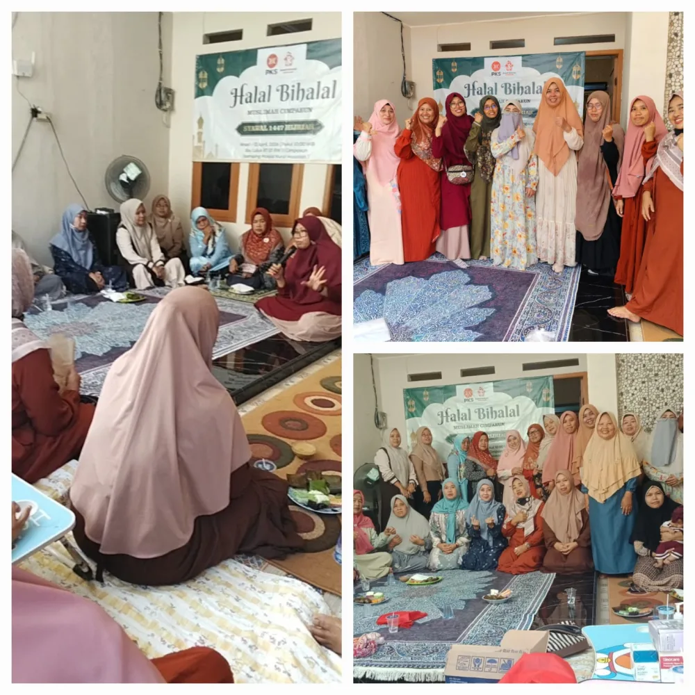 Halal Bihalal BIPEKA DPRa PKS Cimpaeun, Pererat Silaturahmi dan Tingkatkan Keterampilan Muslimah