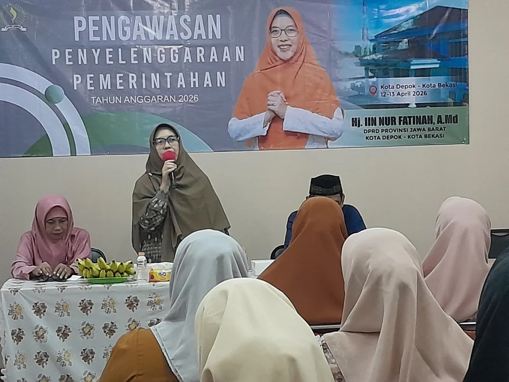 Iin Nur Fatinah Hadiri Halal Bihalal Tokoh Perempuan Cinere, Serap Aspirasi Pelayanan Publik