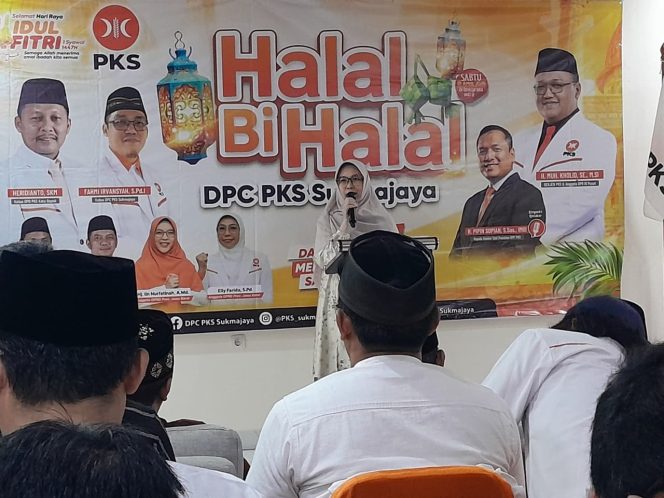 
					Iin Nur Fatinah Hadiri Halal Bihalal Kader PKS Sukmajaya, Perkuat Soliditas dan Sinergi