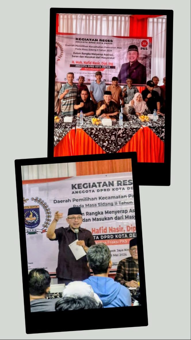 
					Reses di Depok & Depok Jaya, Bang Hafid Tampung Keluhan BPJS PBI Nonaktif hingga Banjir dan Sampah