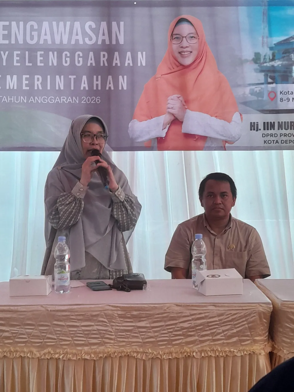 Hj. Iin Nur Fatinah dan Muhammad Nur Hidayat Serap Aspirasi Warga Mekarjaya Depok dalam Agenda Pengawasan Pemerintahan