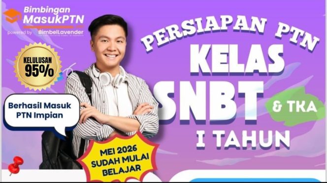 
					Bimbel Lavender Ajak Siswa Mulai Persiapan SNBT 2027 Sejak Sekarang