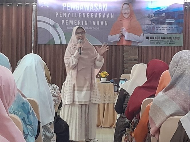 
					Hj. Iin Nur Fatinah Serap Aspirasi Tokoh Perempuan dalam Agenda Pengawasan Pemerintahan di Cimanggis