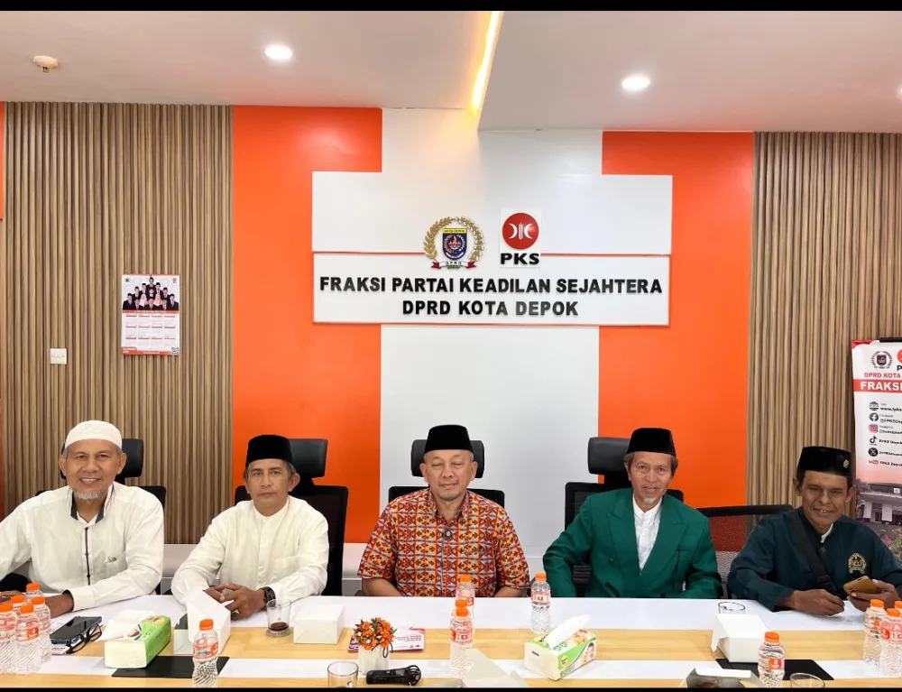 Audiensi Al-Jam’iyatul Washliyah dengan Fraksi PKS, Hafid Nasir: Kami Siap Berkolaborasi Membangun Depok yang Lebih Maju