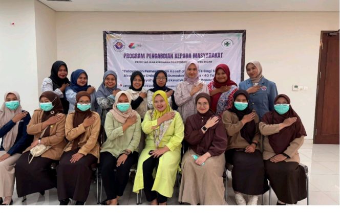 
					Universitas Gunadarma : Pelayanan Pemeriksaan Gratis Bagi Sivitas Akademika Universitas Gunadarma di Wilayah Kerja Puskesmas Cisalak Pasar