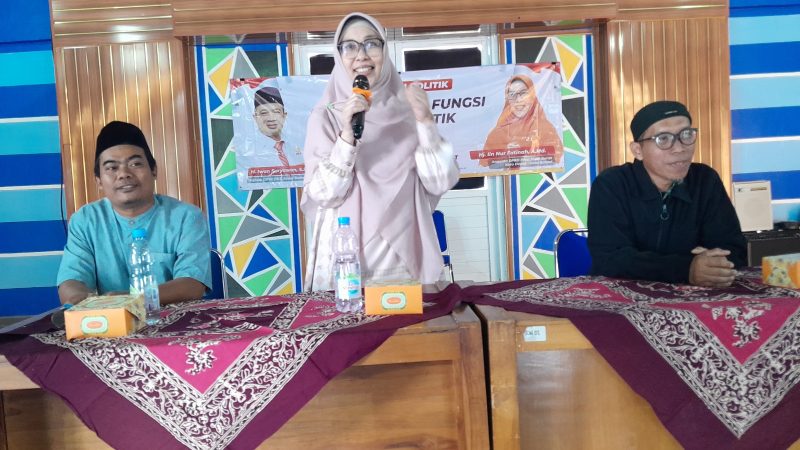 Hj. Iin Nur Fatinah Ajak Masyarakat Pahami Politik sebagai Sarana Kebaikan