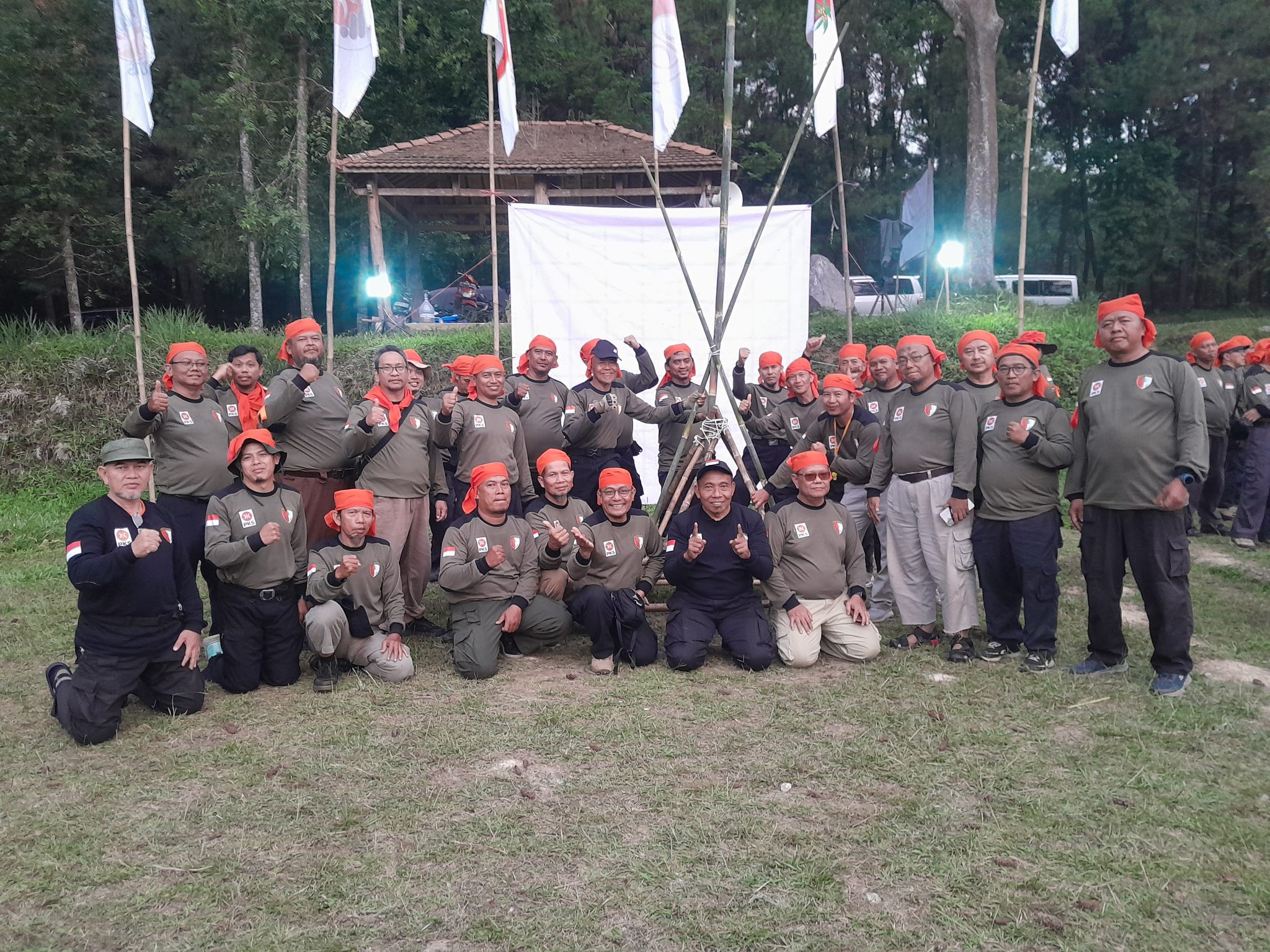 Kader PKS Tapos Ikuti Kembara Bela Negara PKS Depok Gelombang 5