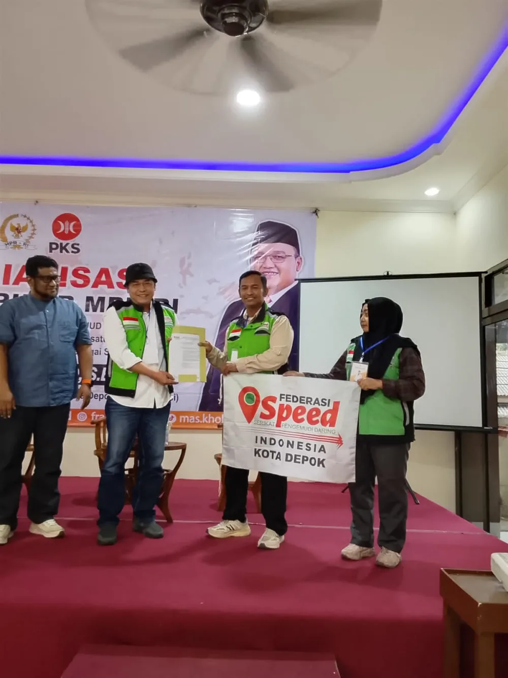 Kepengurusan Baru FSPEED Depok Dikukuhkan, Heridianto Didapuk sebagai Pembina
