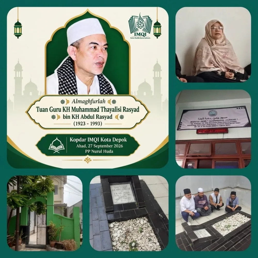 Kopdar ke-9 IMQI Kota Depok: Menyambung Jejak Ulama, dari Manaqib, Ziarah, hingga Khidmah Al-Qur’an