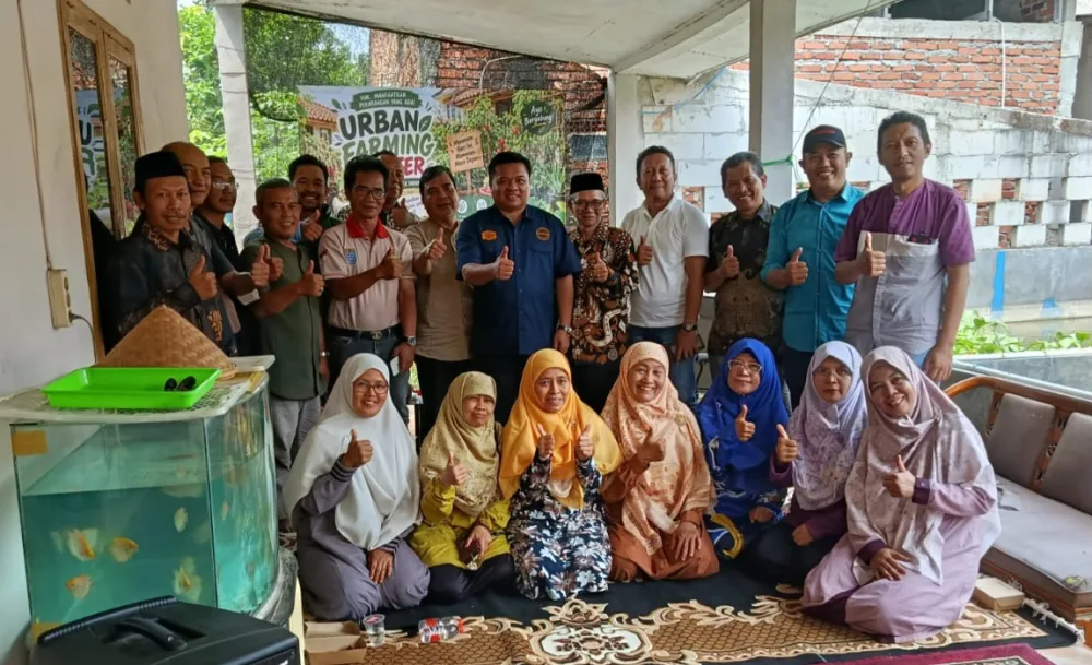 Urban Farming Center Bojongsari Diresmikan, Manfaatkan Lahan untuk Ketahanan Pangan