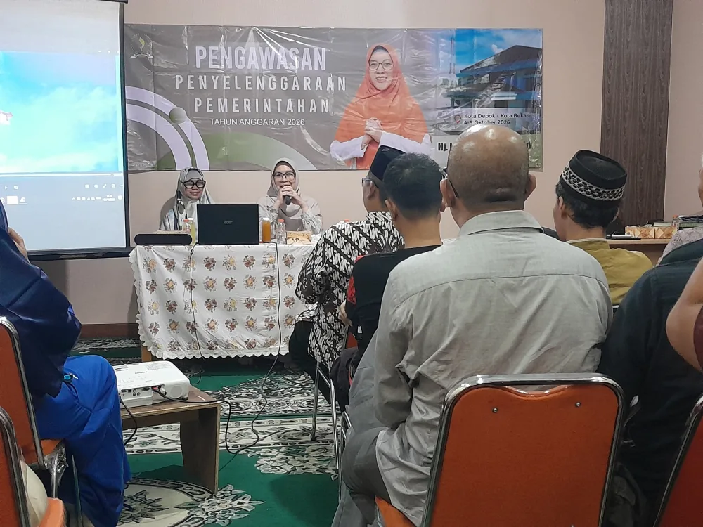 Hj. Iin Nur Fatinah Hadiri Kegiatan Pengawasan Pemerintah di Kecamatan Cinere, Depok